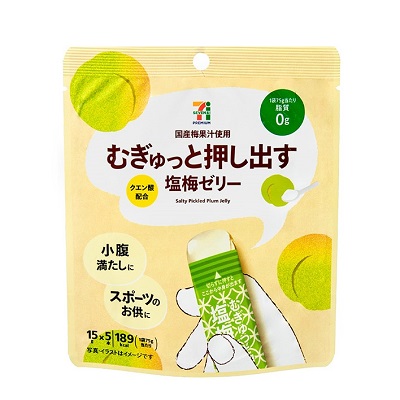むぎゅっと押し出す 塩梅ゼリー 5本