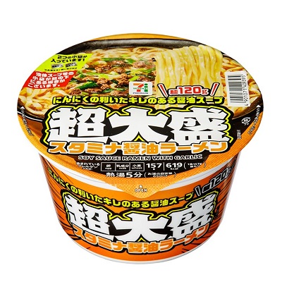 超大盛 スタミナ醤油ラーメン 157g