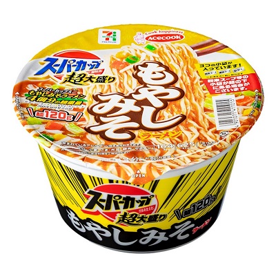 スーパーカップ超大盛りもやしみそラーメン 164g