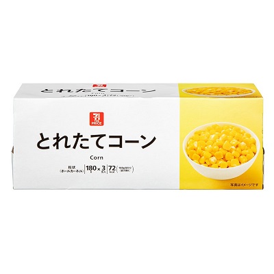 とれたてコーン 180g×3個入