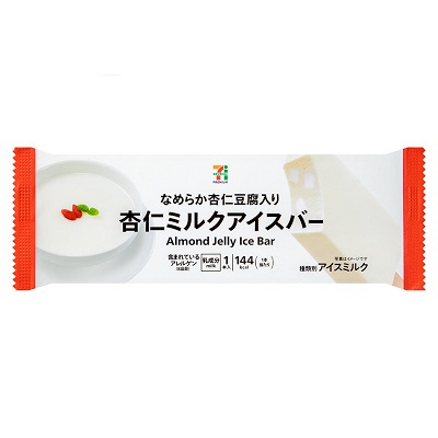 杏仁ミルクアイスバー 1本入