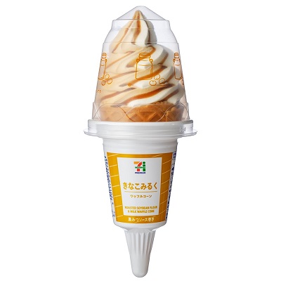 ワッフルコーン きなこみるく 175ml