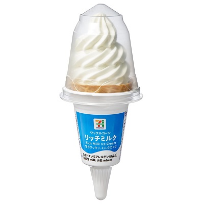 ワッフルコーンリッチミルク 175ml