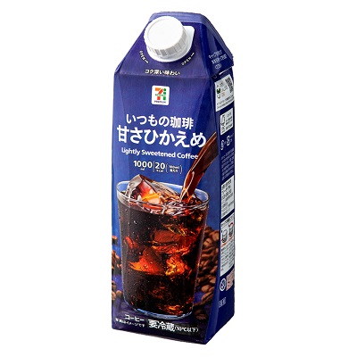 いつもの珈琲 甘さひかえめ 1000ml