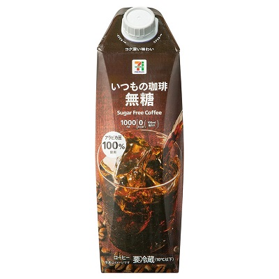 いつもの珈琲 無糖 1000ml