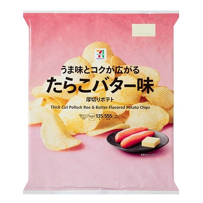厚切りポテト たらこバター味 135g