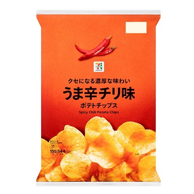 ポテトチップス うま辛チリ味 155g