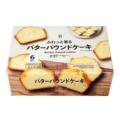 バターパウンドケーキ 6個入