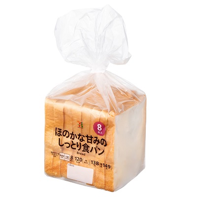 ほのかな甘みのしっとり食パン 8枚入