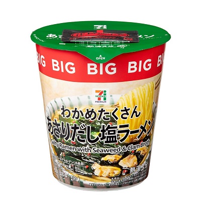 わかめたくさんあさりだし塩ラーメンBIG 94g