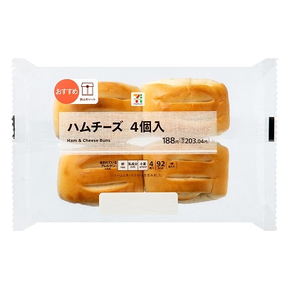 ハムチーズ 4個入