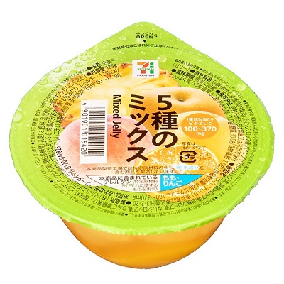 5種のミックスゼリー 185g