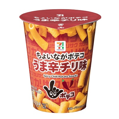 ちょいながポテコ 旨辛チリ味 43g