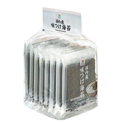 国産味つけ海苔 8袋詰
