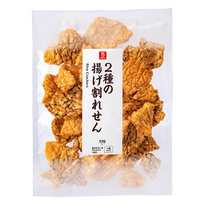 2種の揚げ割れせん 170g