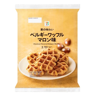 ベルギーワッフルマロン味 6個入