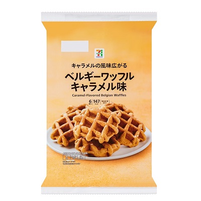 ベルギーワッフルキャラメル味 6個入