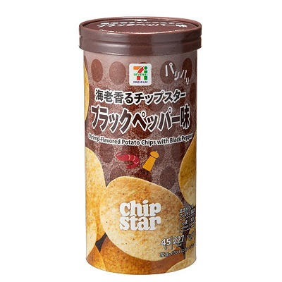 海老香るパリッとチップスター ブラックペッパー味 45g
