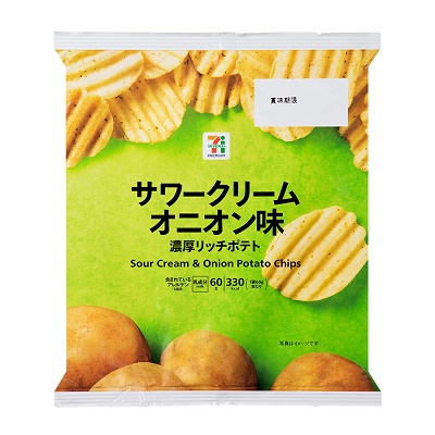 濃厚リッチポテト サワークリームオニオン味 60g