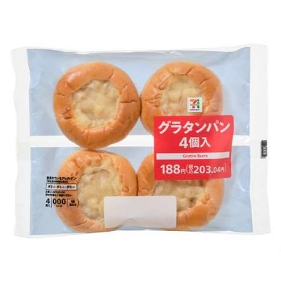 グラタンパン 4個入