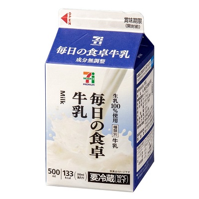 毎日の食卓牛乳 500ml