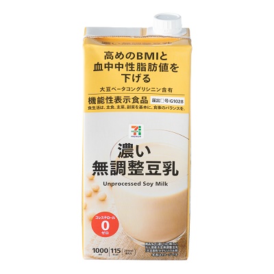 濃い無調整豆乳 1000ml