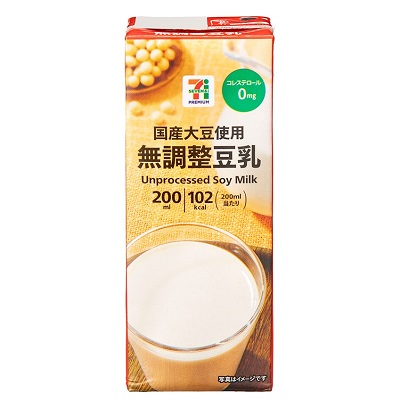 無調整豆乳 200ml