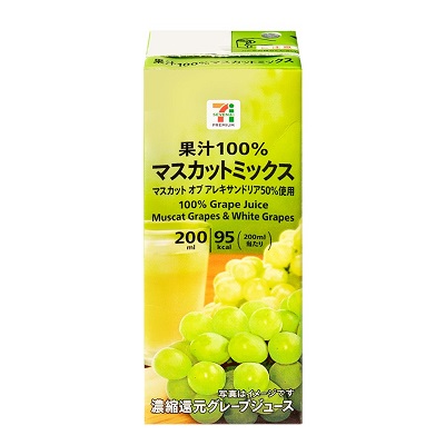 果汁100％ マスカットミックス 200ml
