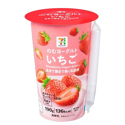 のむヨーグルトいちご 190g