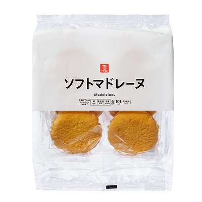 ソフトマドレーヌ 6個入