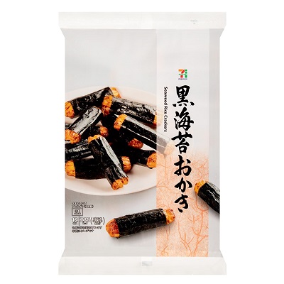黒海苔おかき 12本