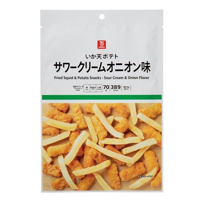 いか天ポテトサワークリームオニオン味 70g