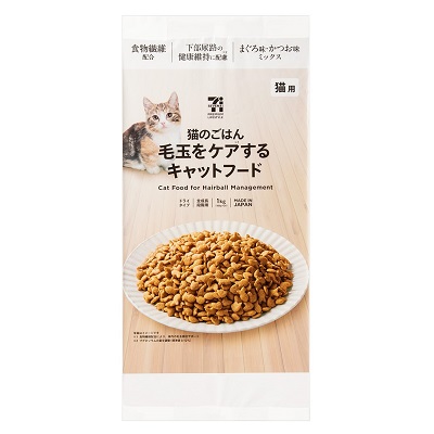 毛玉ケアするキャットフード かつお味まぐろ味 1㎏