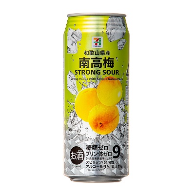 ストロングサワー 南高梅 500ml
