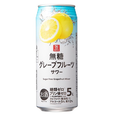 無糖グレープフルーツサワー 500ml