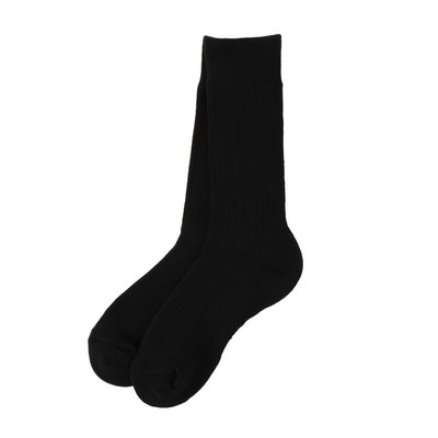 ボディヒーター　暖かウール入り　総パイルクルー丈ソックス