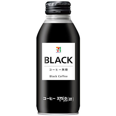 BLACK コーヒー無糖 375g