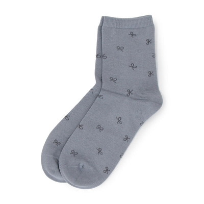 ボディヒーター　リボンクルーソックス