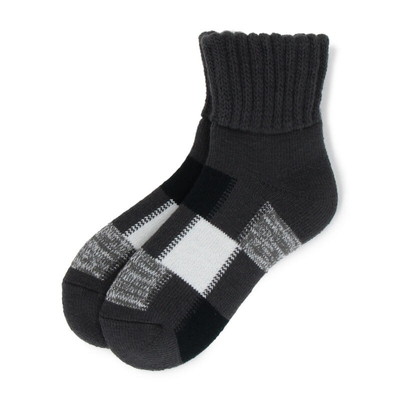 ボディヒーター　ブロック　ショート丈ルームソックス