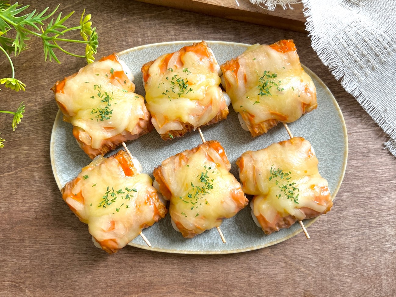 ちくわのピザチーズ焼きのレシピ。お弁当やおつまみにぴったり！